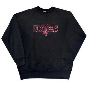 Vintage 1990s Tampa Bay Buccaneers Football Stitched Sweatshirt, NFL Shirt Tee